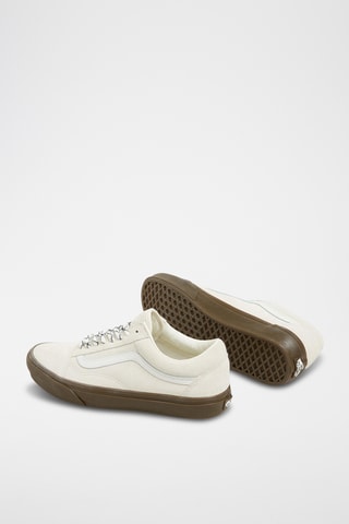 Leren Sneakers Old Skool - Ecru