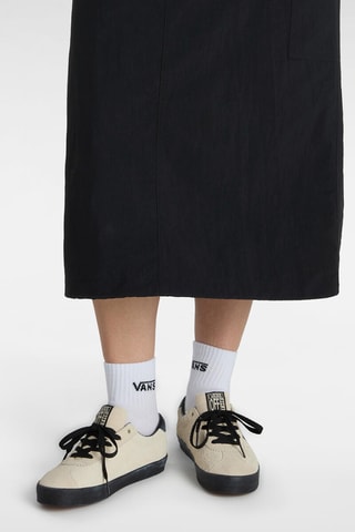 Leren Sneakers Sport Low - Ecru