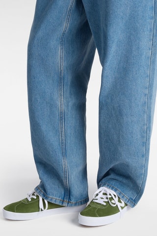 Leren Sneakers Sport Low - Kaki