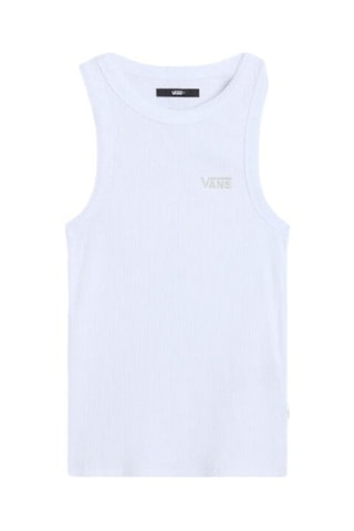 Hemd Ribbing Tank-B - Wit 