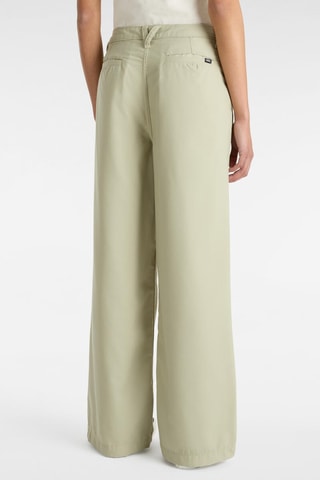 Broek Alder Relaxed Pleated P - Zeegroen