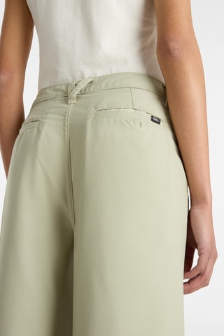 Broek Alder Relaxed Pleated P - Zeegroen
