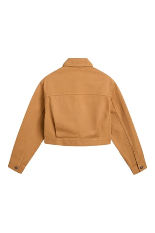 Jasje Raynes Crop Trucker Jacket GR - Bruin