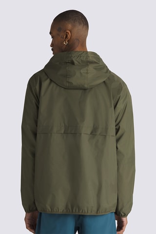 Windjack met Capuchon MTE Lewis Windbreaker - Kaki
