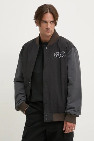 Baseball Jasje Crazy Eddy Baseball Jacket - Zwart