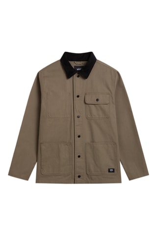 Jasje MN Drill Chore Coat - Taupe