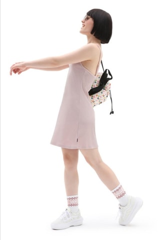 Trapezium Jurk Jessie - Roze