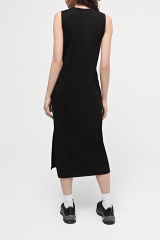 Midi-jurk Left Chest - Zwart