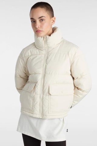 Gewatteerde Jas MTE Aubrey Primaloft Pu - Wit 