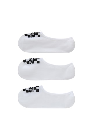 3 Paar Enkelsokken Classic Canoodle - Wit