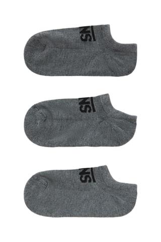 3 Paar Enkelsokken Vans Classic - Grijs
