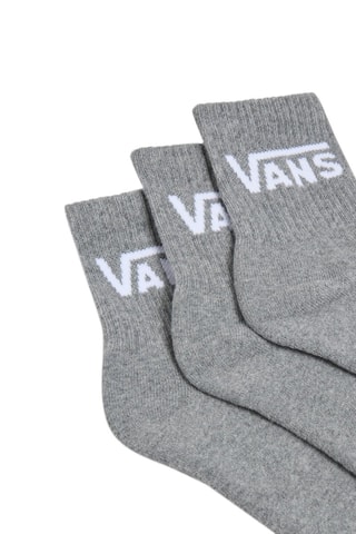 3 Paar Sokken Classic Half Crew  Grijs