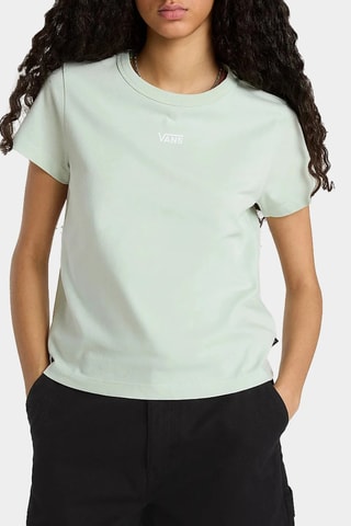 T-shirt Basic Mini SS - Zeegroen 