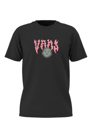 T-shirt Sunface - Zwart