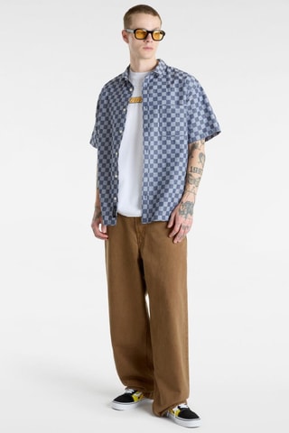 T-shirt Retro V - Wit