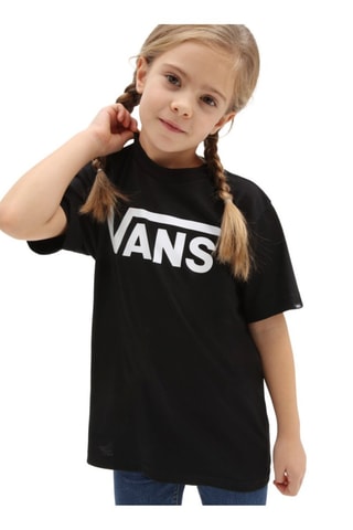 T-shirt By Vans Classic Kids - Zwart