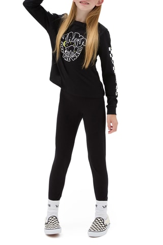 T-shirt GR Here Kitty - Zwart