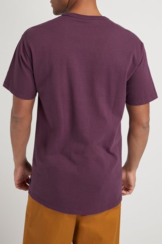 T-shirt Off the Wall II Drop V Blackberry - Paars