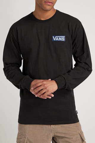 T-shirt Off the Wall II Logo - Zwart