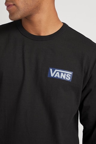 T-shirt Off the Wall II Logo - Zwart
