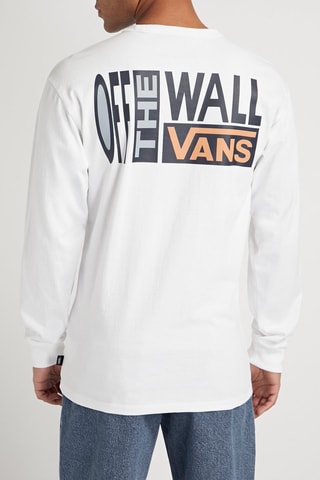 T-shirt Off the Wall II Logo - Wit