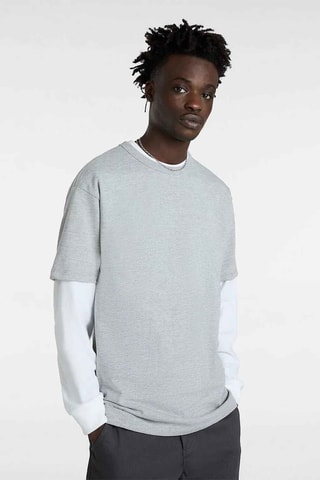 T-shirt Off The Wall II SS - Gemêleerd Grijs