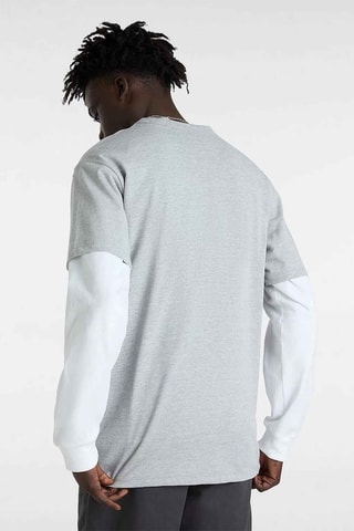 T-shirt Off The Wall II SS - Gemêleerd Grijs