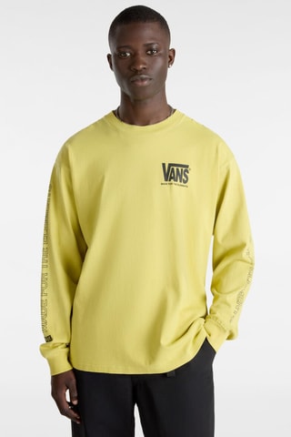 T-shirt MTE Warp Check - Olijfgroen