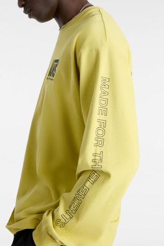 T-shirt MTE Warp Check - Olijfgroen