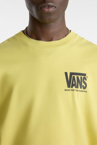 T-shirt MTE Warp Check - Olijfgroen