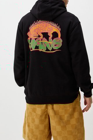 Sweater met Capuchon Fiery Friends - Zwart