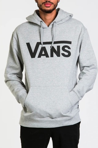 Sweater met Capuchon Classic PO II Gemêleerd Lichtgrijs