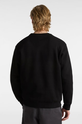 Sweater met Capuchon Essential Relaxed Crew - Zwart