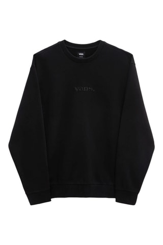 Sweater met Capuchon Essential Relaxed Crew - Zwart