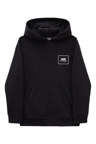 Sweater met Capuchon Print Box - Zwart