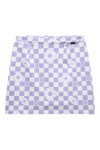 Rechte Rok Hoge Taille - Wit en Marineblauw