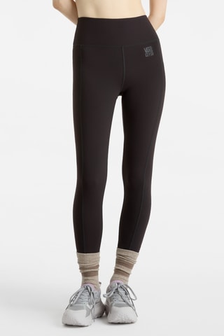 Legging Hoge Taille MTE Crosspath - Zwart