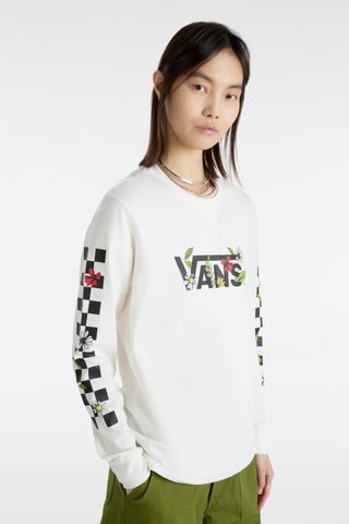 T-shirt Foliage BFF - Wit