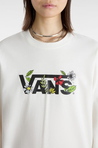 T-shirt Foliage BFF - Wit