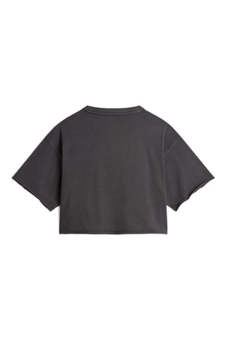 Cropped T-shirt - Zwart