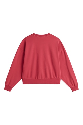 Sweater Retro Crew - Rood