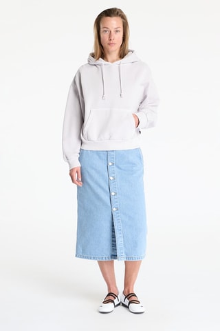 Sweater met Capuchon Retro PO - Lichtpaars