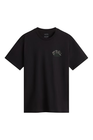 Oversized T-shirt Metal University - Zwart