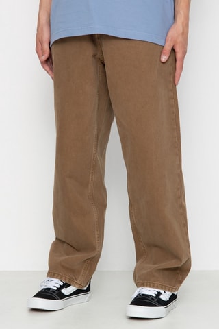 Baggy Jeans Check-5 - Bruin
