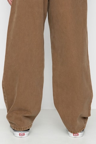Baggy Jeans Check-5 - Bruin