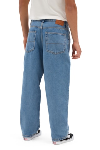 Baggy Jeans Check-5 - Kobaltblauw