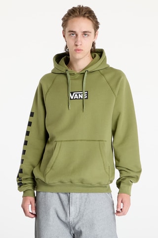 Fleece Sweater Boxed - Olijfgroen
