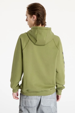 Fleece Sweater Boxed - Olijfgroen