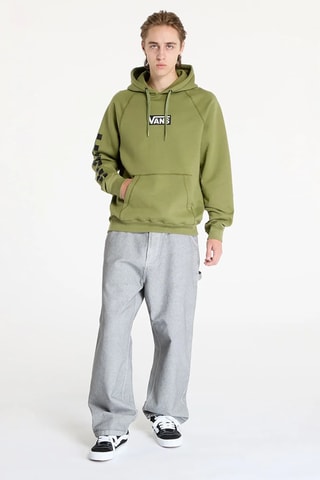 Fleece Sweater Boxed - Olijfgroen