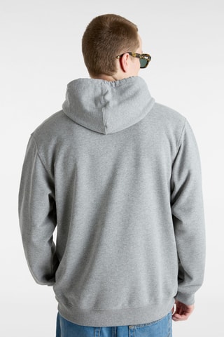 Sweater met Capuchon Global Line - Gemêleerd Grijs